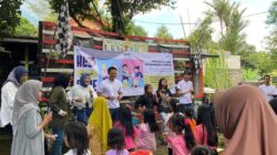HCSP Telkom Gelar TESA di Taman Bacaan, Merangkul Anak Menggandeng Literasi