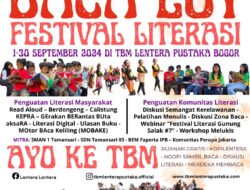 Sambut Banpem Penggerak Literasi, TBM Lentera Pustaka Gelar Festival Baca Euy!