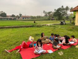 Geber Terus Berkiprah di Taman Bacaan