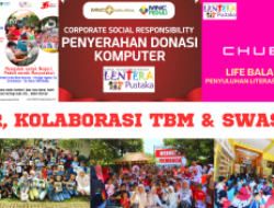 3 Event CSR Perusahaan Swasta di TBM Lentera Pustaka + Festival Literasi Baca Euy