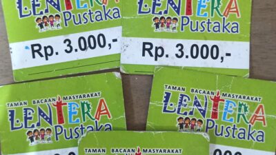 Kupon Jajanan Kampung Gratis, Simbol Geliat Literasi di Taman Bacaan