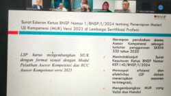 Asesor Kompetensi LSP Dana Pensiun Ikuti Sosialisasi MUK Versi 2023