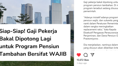 Tentang Program Pensiun Tambahan Bersifat Wajib, Begini Penjelasannya