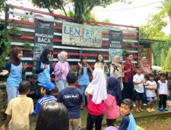 Perkuat Literasi Anak, Komunitas Glow & Grow Sisters Aksi Sosial di Taman Bacaan