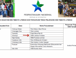 TBM Lentera Pustaka Terpilih sebagai Mitra KKN Tematik Literasi 2025 dari Perpusnas RI