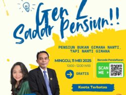 Ikuti Webinar “Gen Z Sadar Pensiun”, Nabung untuk Hari Tua Ya Bro