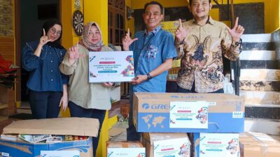 Peduli Taman Bacaan, Infovesta Donasi Buku ke TBM Lentera Pustaka Bogor