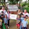 Bank Sinarmas Salurkan Daging Qurban untuk 220 Keluarga Pengguna TBM Lentera Pustaka