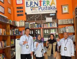 Perpusnas RI Uji Petik Bantuan Buku Bacaan Bermutu di TBM Lentera Pustaka Bogor