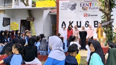 Alumni MA Annajah Sharing ke Taman Bacaan Sambil Healing Jelang Kuliah