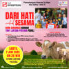 Dari Hati untuk Sesama, Bank Sinarmas & TBM Lentera Pustaka Siap Potong Hewan Qurban 1 Sapi 2 Kambing