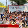 Praktik Baik Hima Elektro UG, Pasang Listrik Tenaga Surya dan Demo Robot Mini Sensor Cahaya di TBM Lentera Pustaka
