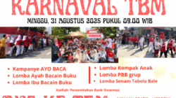Sambut HUT RI, TBM Lentera Pustaka Gelar Lomba Ibu Bacakan Buku dan Kampanye Ayo Baca
