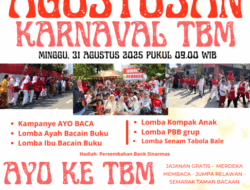 Sambut HUT RI, TBM Lentera Pustaka Gelar Lomba Ibu Bacakan Buku dan Kampanye Ayo Baca