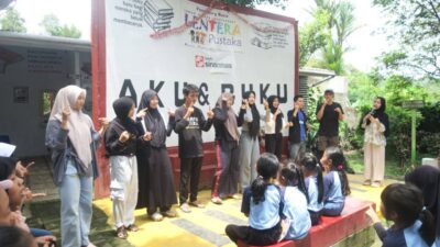 Kiprah Relawan TBM, Pendidikan Bukan Hanya di Ruang Kelas