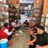 Diskusi Literasi Sambil Makan Siang, Bale Buku Jakarta Kunjungi TBM Lentera Pustaka
