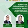 Pendiri TBM Lentera Pustaka Jadi Narsum Kuliah Kajian Literasi S3 Linguistik Terapan UNJ