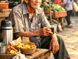 Kisah Pensiunan: Senja di Bangku Kayu Seorang Pekerja Informal