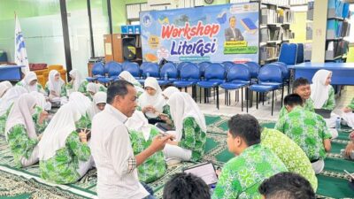 Tingkatkan Percaya Diri Raih Prestasi dengan Literasi, SMA Islam Al Azhar 2 Gelar Workhsop Menulis Artikel