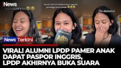 Alumni LPDP yang Pamer Paspor WNA Anak Lupa Adab Di Atas Ilmu