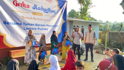 Argon Peduli BukBer Anak Yatim – Jompo & Donasi Buku di TBM Lentera Pustaka